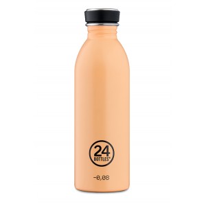 24BOTTLES Urban Bottle Peach Orange Stainless Steel 500ml