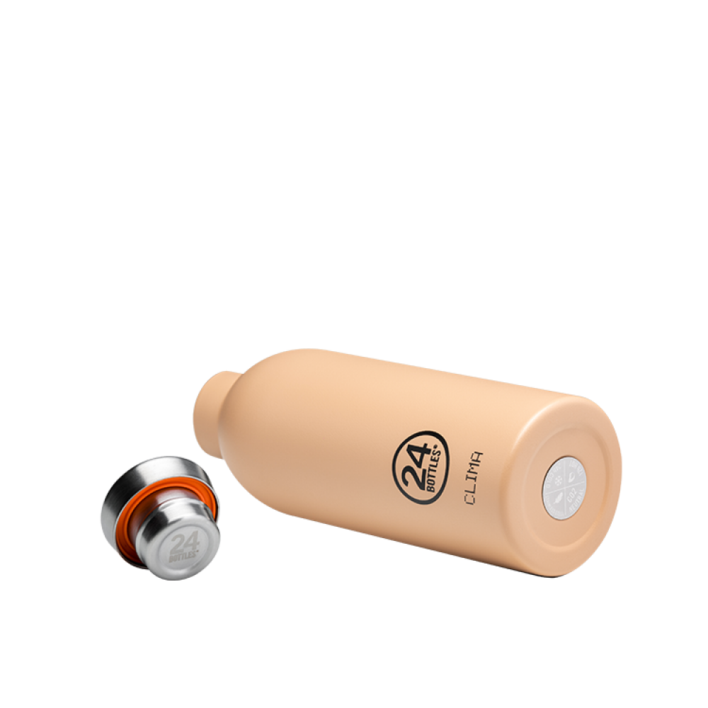 24BOTTLES Clima Bottle Desert Sand Ανοιξείδωτο Ατσάλι 500ml 