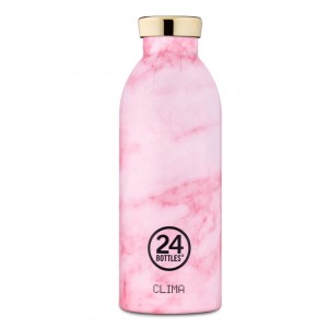 24BOTTLES Clima Bottle Pink Marble 500ml
