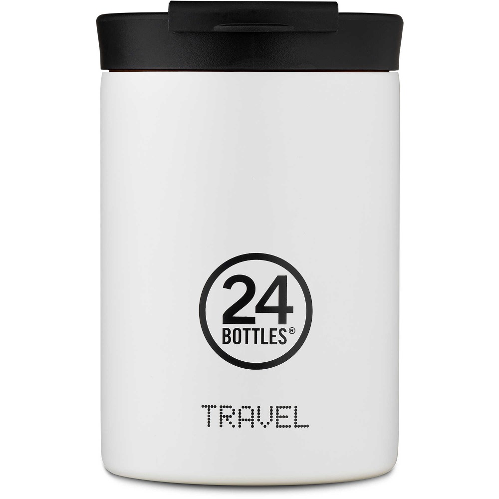 24BOTTLES Travel Tumbler 350ml Ice White