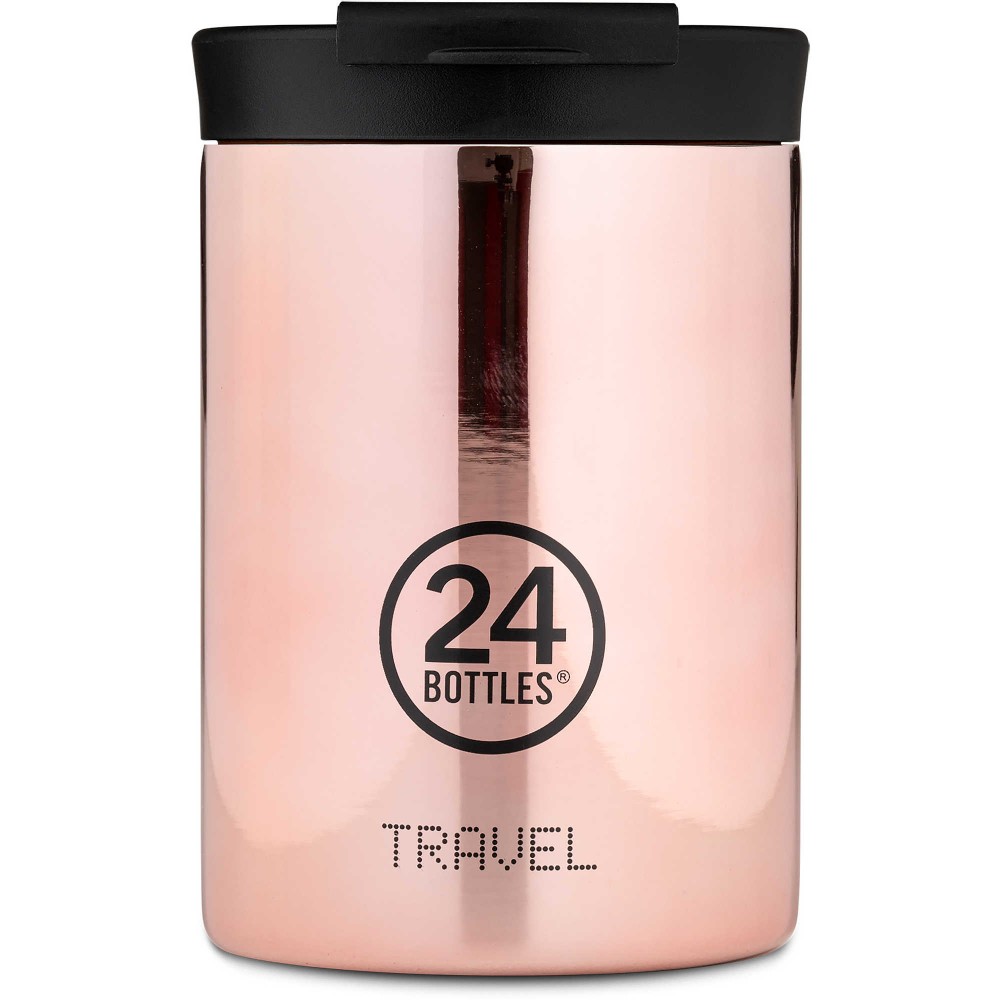 24BOTTLES Travel Tumbler 350ml Rose Gold Ποτήρι Θερμός