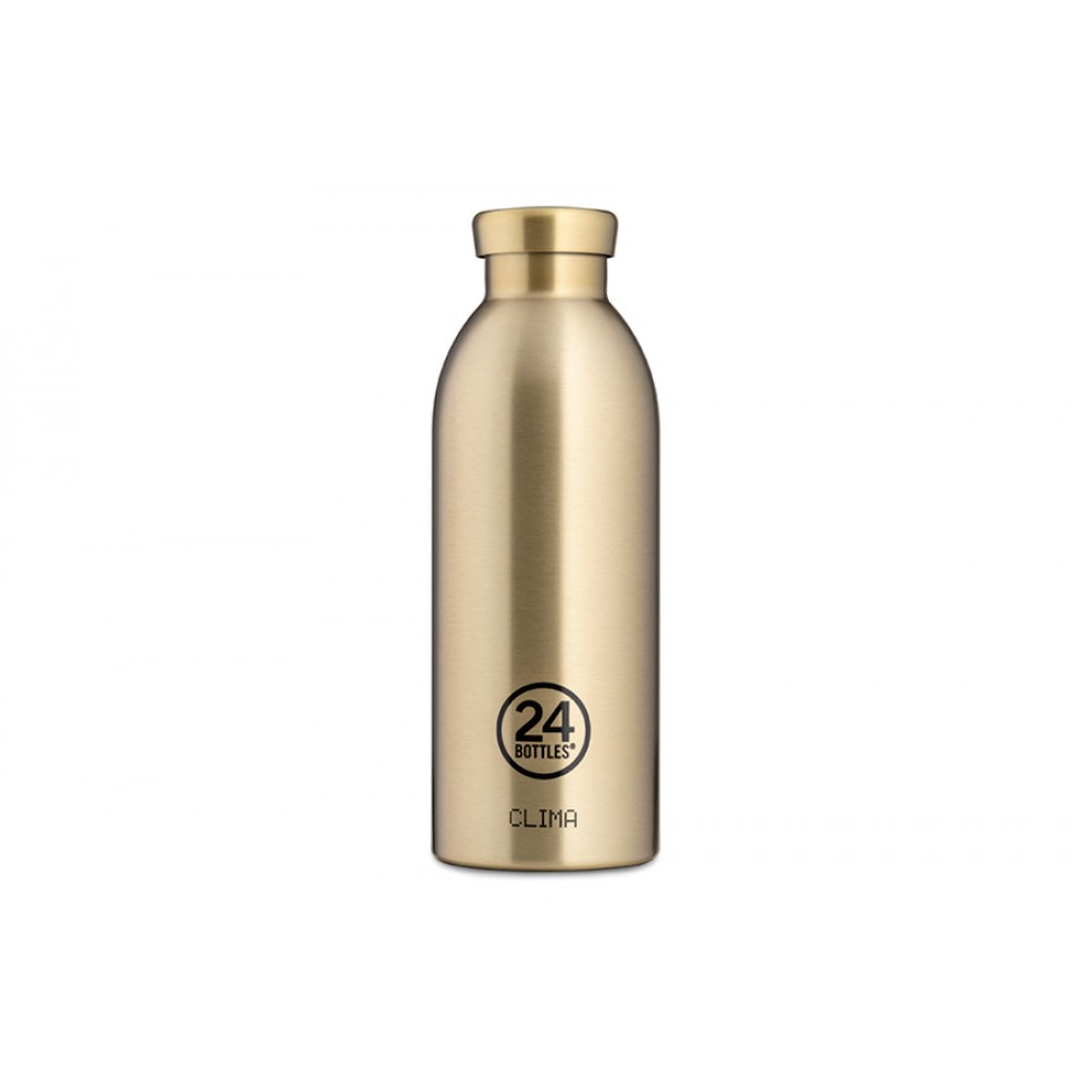 24BOTTLES Clima Bottle 500ml Prosecco Gold