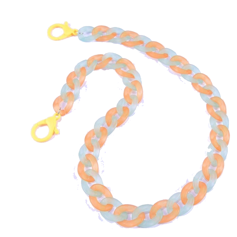 Αλυσίδα ακρυλική  πολύχρωμη για γυαλιά CH2358