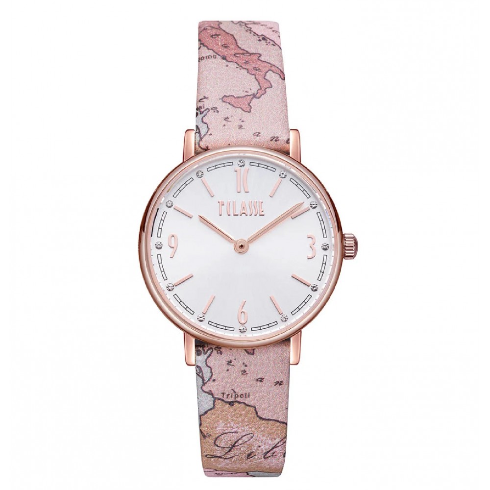 Alviero Martini 1a Classe MANHATTAN Ρολόι Δερμάτινο Λουρί 1696996