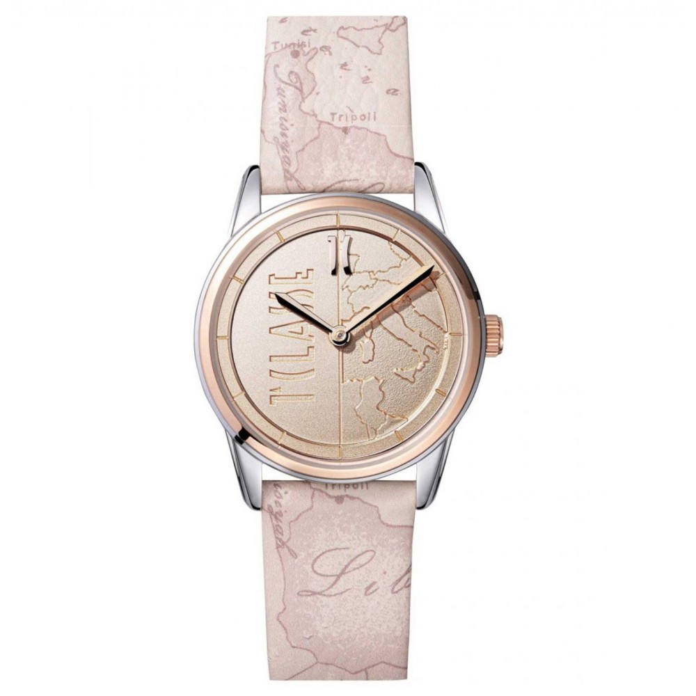 Alviero Martini 1a Classe Nizza Ρολόι Δίχρωμο Δερμάτινο Λουρί 1691010 