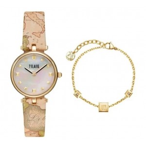 Alviero Martini 1a Classe Montecarlo Σετ Ρολόι και Βραχιόλι Δερμάτινο Λουρί 1698555