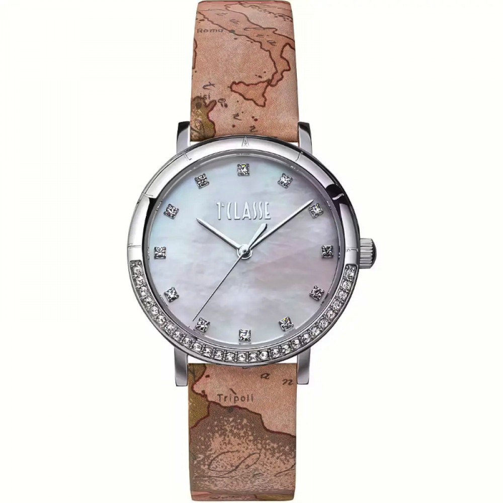 Alviero Martini 1a Classe Positano Ρολόι Δερμάτινο Λουρί 1693399