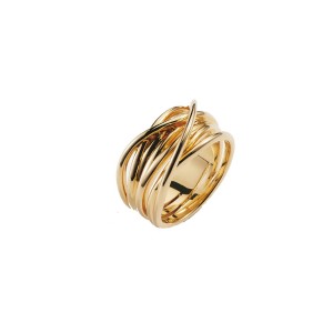 ALEYOLE ONE IN A MILLION GOLD RING SILVER 925 RG4450-12
