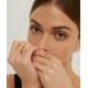 ALEYOLE PARANOIA GOLD RING SILVER 925 RG4401-16