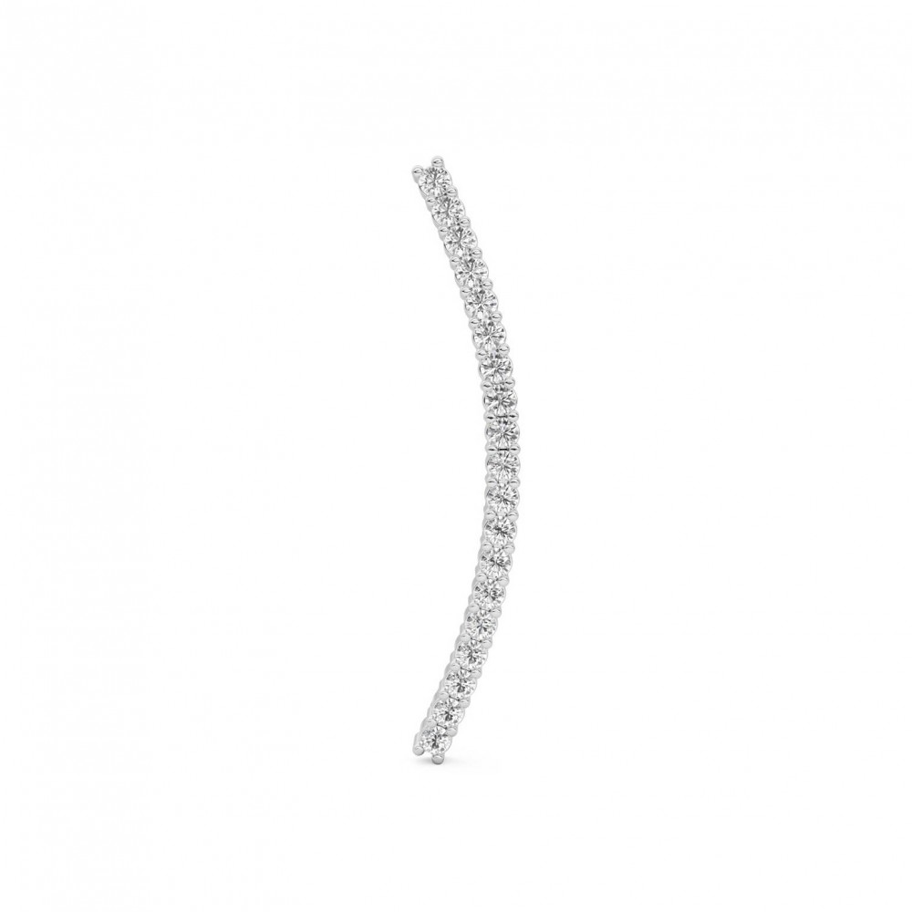 BILLION IRIS CLIMBER EARRING SILVER RIGHT