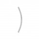 BILLION IRIS CLIMBER EARRING SILVER RIGHT