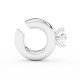 BILLION AVENUE SOLITAIRE CHUNKY KOS EARCUFF