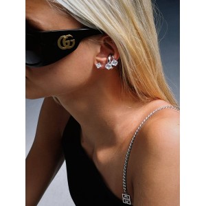 BILLION AVENUE SOLITAIRE CHUNKY KOS EARCUFF