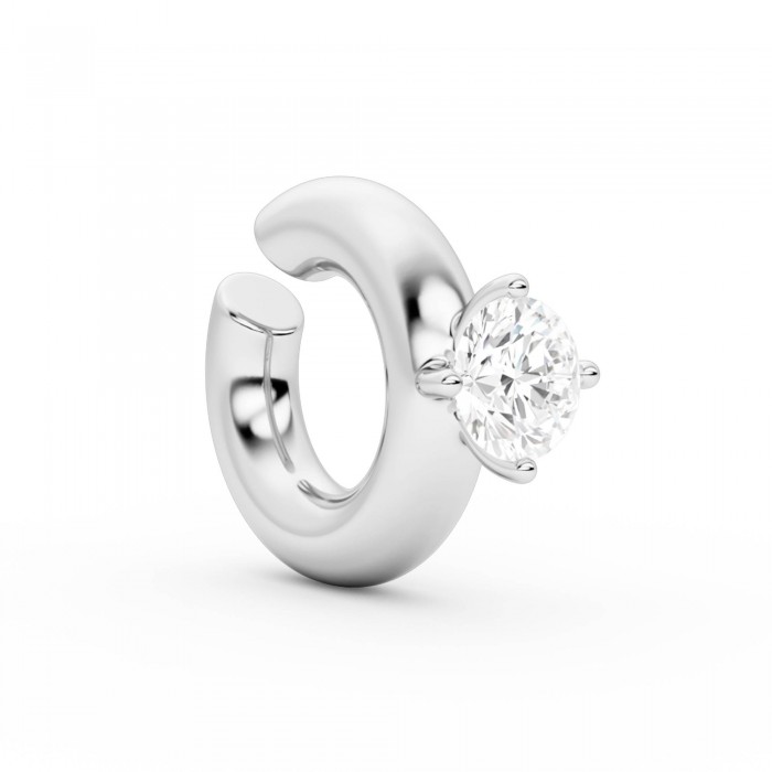 BILLION AVENUE SOLITAIRE CHUNKY KOS EARCUFF