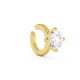 BILLION AVENUE SOLITAIRE CLASSIC EARCUFF GOLD