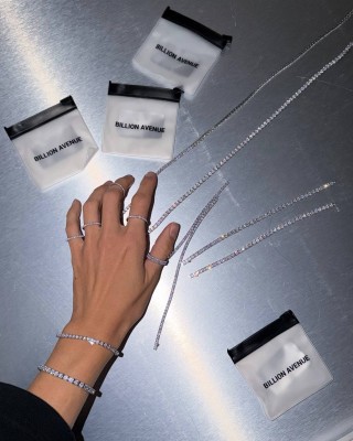 BILLION AVENUE TENNIS BAND RING ΟΛΟΒΕΡΟ ΔΑΧΤΥΛΙΔΙ