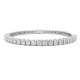 BILLION AVENUE TENNIS DIAMOND BRACELET 3mm ΒΡΑΧΙΟΛΙ ΡΙΒΙΕΡΑ SILVER 16ΜΜ