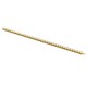 BILLION AVENUE TENNIS DIAMOND BRACELET 3mm ΒΡΑΧΙΟΛΙ ΡΙΒΙΕΡΑ GOLD 16ΜΜ
