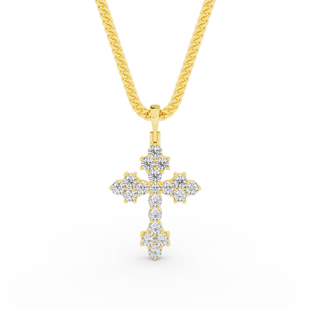BILLION AVENUE AVA CROSS NECKLACE ΣΤΑΥΡΟΣ ΚΟΛΙΕ GOLD BILLION AVENUE AVA CROSS NECKLACE ΣΤΑΥΡΟΣ ΚΟΛΙΕ GOLD