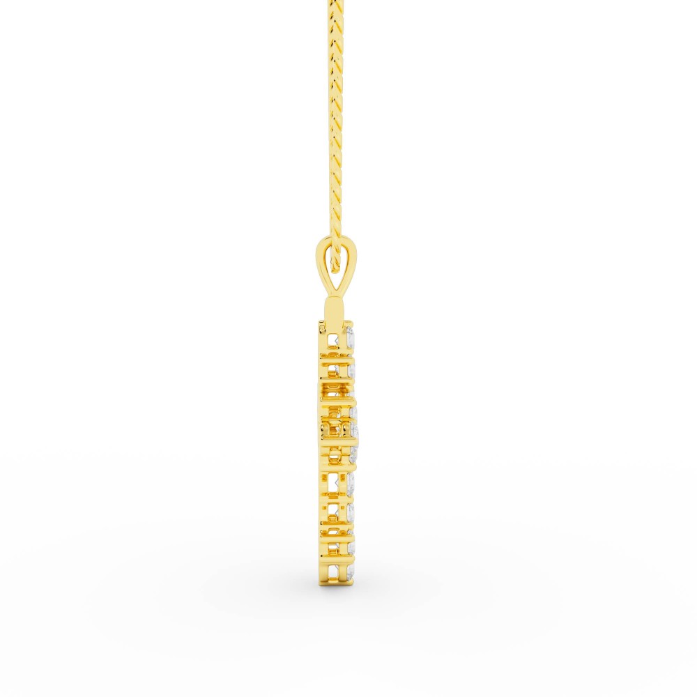 BILLION AVENUE AVA CROSS NECKLACE ΣΤΑΥΡΟΣ ΚΟΛΙΕ GOLD BILLION AVENUE AVA CROSS NECKLACE ΣΤΑΥΡΟΣ ΚΟΛΙΕ GOLD