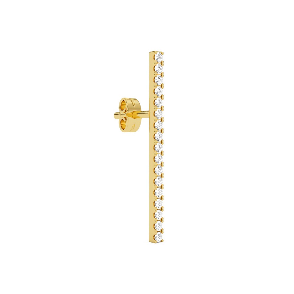 BILLION AVENUE BARI DIAMOND EARSTUD GOLD BILLION AVENUE BARI DIAMOND EARSTUD GOLD