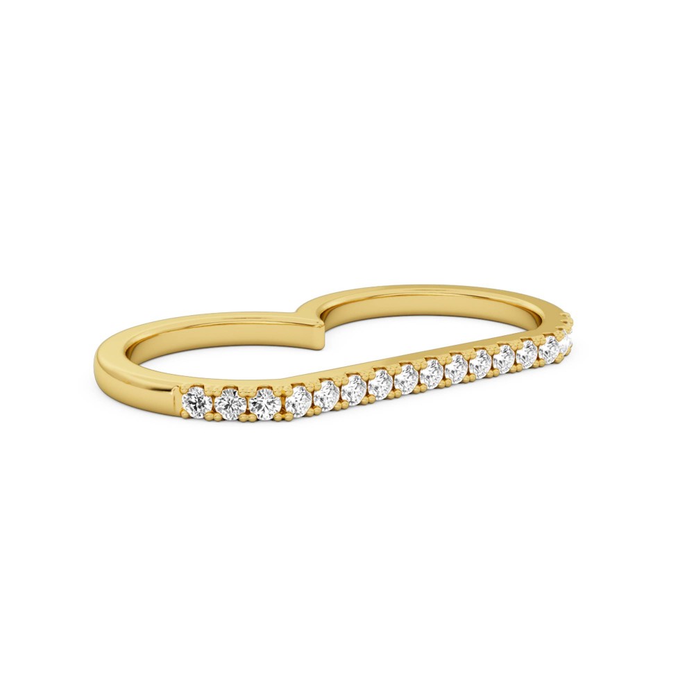 BILLION AVENUE BARI DIAMOND RING ΔΙΠΛΟ ΔΑΧΤΥΛΙΔΙ