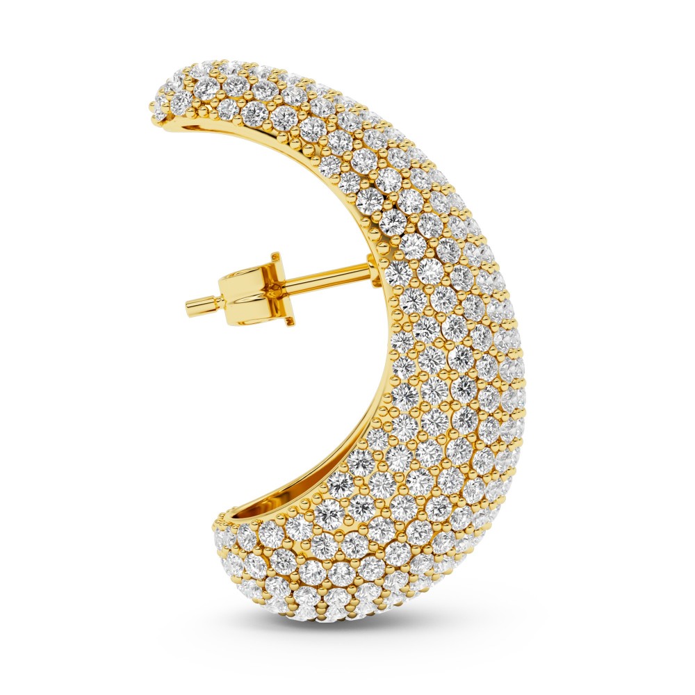 BILLION AVENUE BULB DIAMOND EARSTUD GOLD BILLION AVENUE BULB DIAMOND EARSTUD GOLD