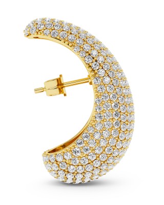 BILLION AVENUE BULB DIAMOND EARSTUD GOLD