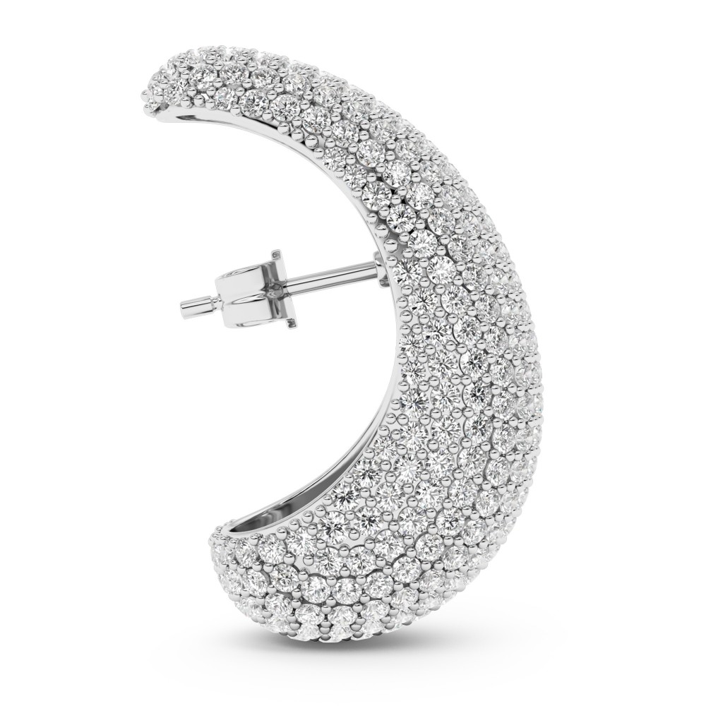 BILLION AVENUE BULB DIAMOND EARSTUD SILVER BILLION AVENUE BULB DIAMOND EARSTUD SILVER