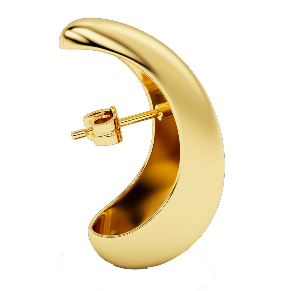 BILLION AVENUE BULB EARSTUD GOLD