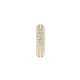 BILLION AVENUE CHUNKY KOS DIAMOND EARRING GOLD