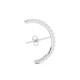 BILLION AVENUE DIAMOND HUG EARSTUD SILVER BILLION AVENUE DIAMOND HUG EARSTUD SILVER