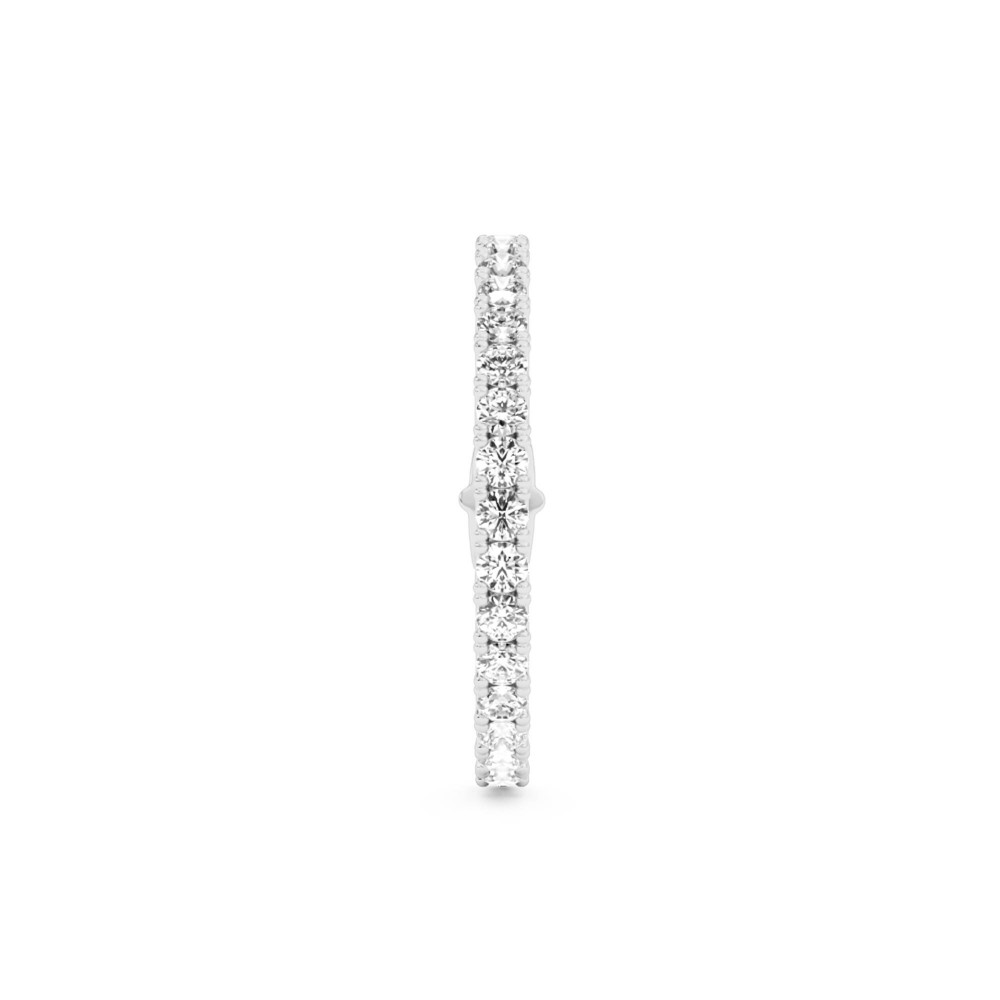 BILLION AVENUE DIAMOND HUG EARSTUD SILVER BILLION AVENUE DIAMOND HUG EARSTUD SILVER