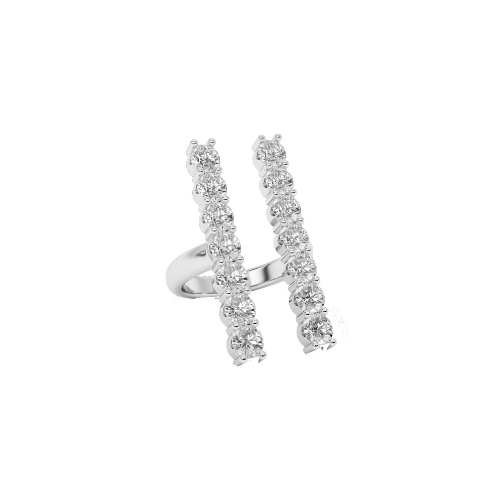 BILLION AVENUE IRIS DIAMOND RING SILVER ΔΑΧΤΥΛΙΔΙ BILLION AVENUE IRIS DIAMOND RING SILVER ΔΑΧΤΥΛΙΔΙ