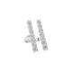 BILLION AVENUE IRIS DIAMOND RING SILVER ΔΑΧΤΥΛΙΔΙ BILLION AVENUE IRIS DIAMOND RING SILVER ΔΑΧΤΥΛΙΔΙ
