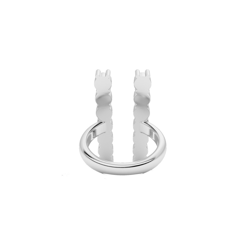 BILLION AVENUE IRIS DIAMOND RING SILVER ΔΑΧΤΥΛΙΔΙ BILLION AVENUE IRIS DIAMOND RING SILVER ΔΑΧΤΥΛΙΔΙ