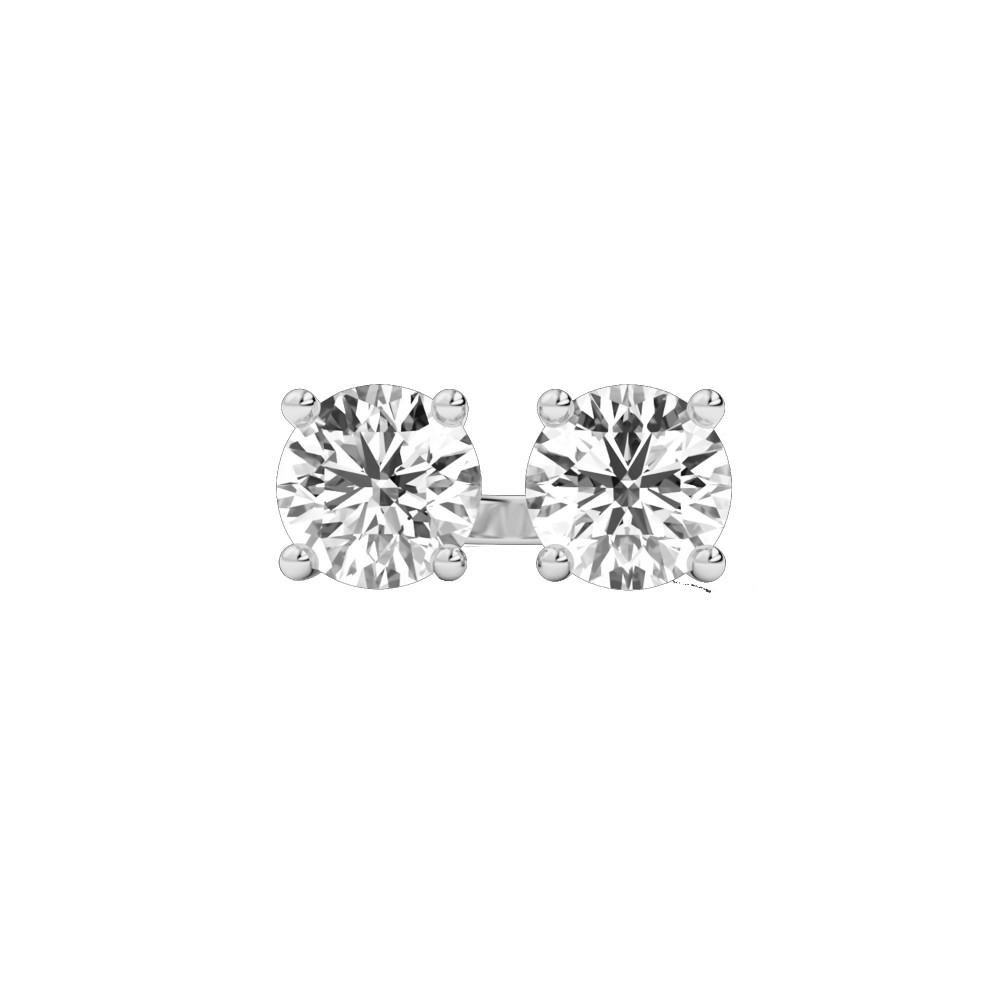 BILLION AVENUE DOUBLE DIAMOND RING SILVER ΔΑΧΤΥΛΙΔΙ