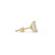 BILLION AVENUE EMERALD DIAMOND EARSTUD GOLD
