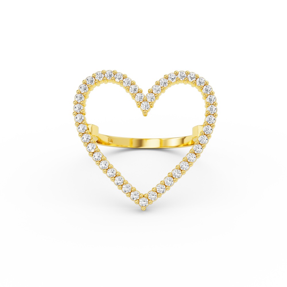 BILLION AVENUE HEART DIAMOND RING ΔΑΧΤΥΛΙΔΙ BILLION AVENUE HEART DIAMOND RING ΔΑΧΤΥΛΙΔΙ