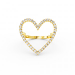 BILLION AVENUE HEART DIAMOND RING ΔΑΧΤΥΛΙΔΙ