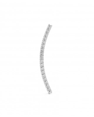 BILLION IRIS CLIMBER EARRING SILVER LEFT