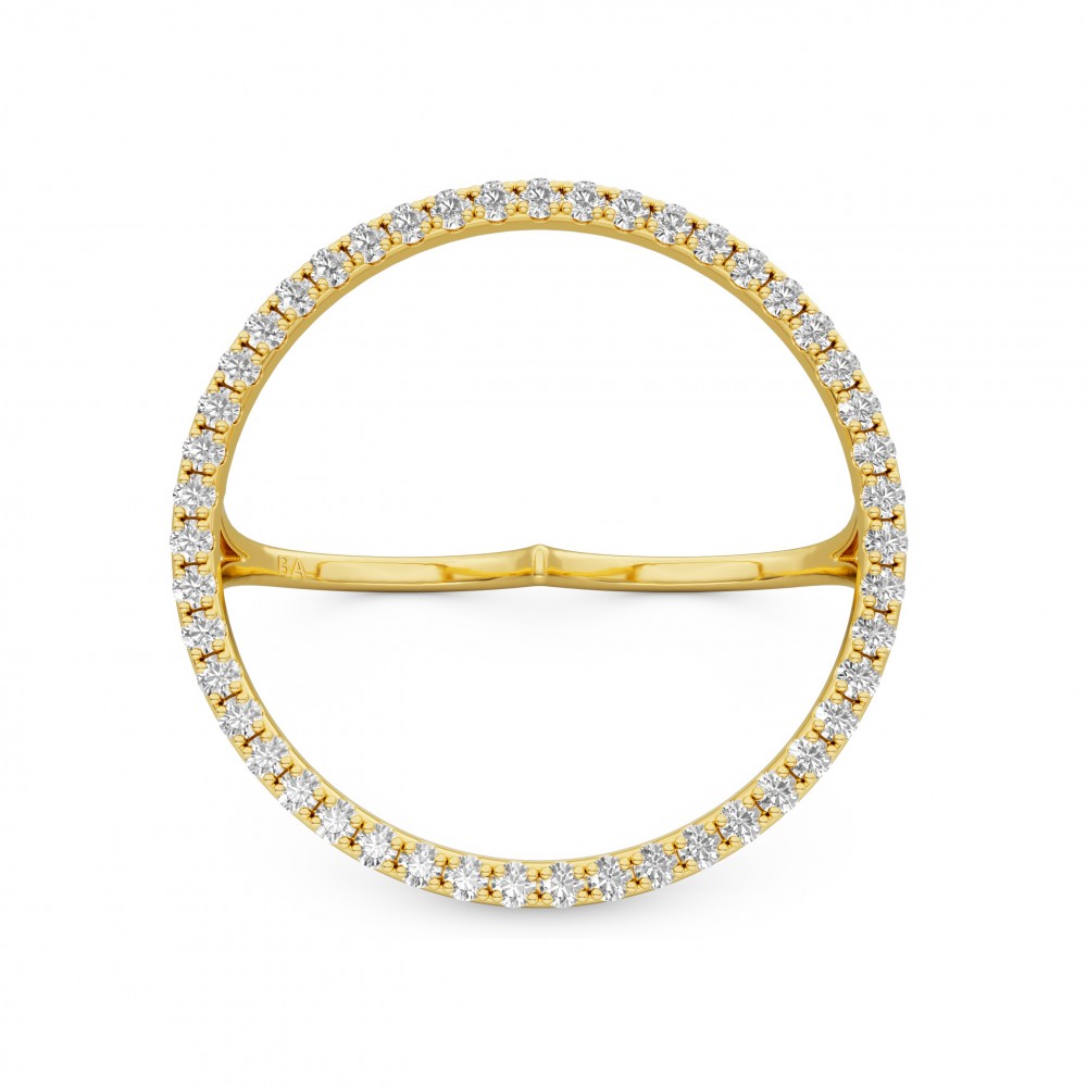 BILLION AVENUE JOY DIAMOND RING ΧΡΥΣΟ ΔΙΠΛΟ ΔΑΧΤΥΛΙΔΙ