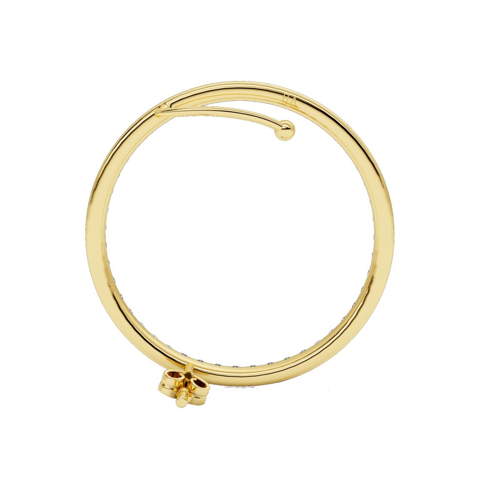 BILLION AVENUE KAY DIAMOND EARSTUD GOLD RIGHT