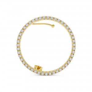 BILLION AVENUE KAY DIAMOND EARSTUD GOLD RIGHT
