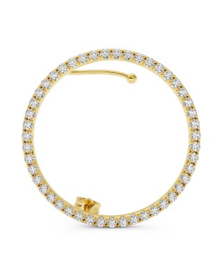 BILLION AVENUE KAY DIAMOND EARSTUD GOLD RIGHT