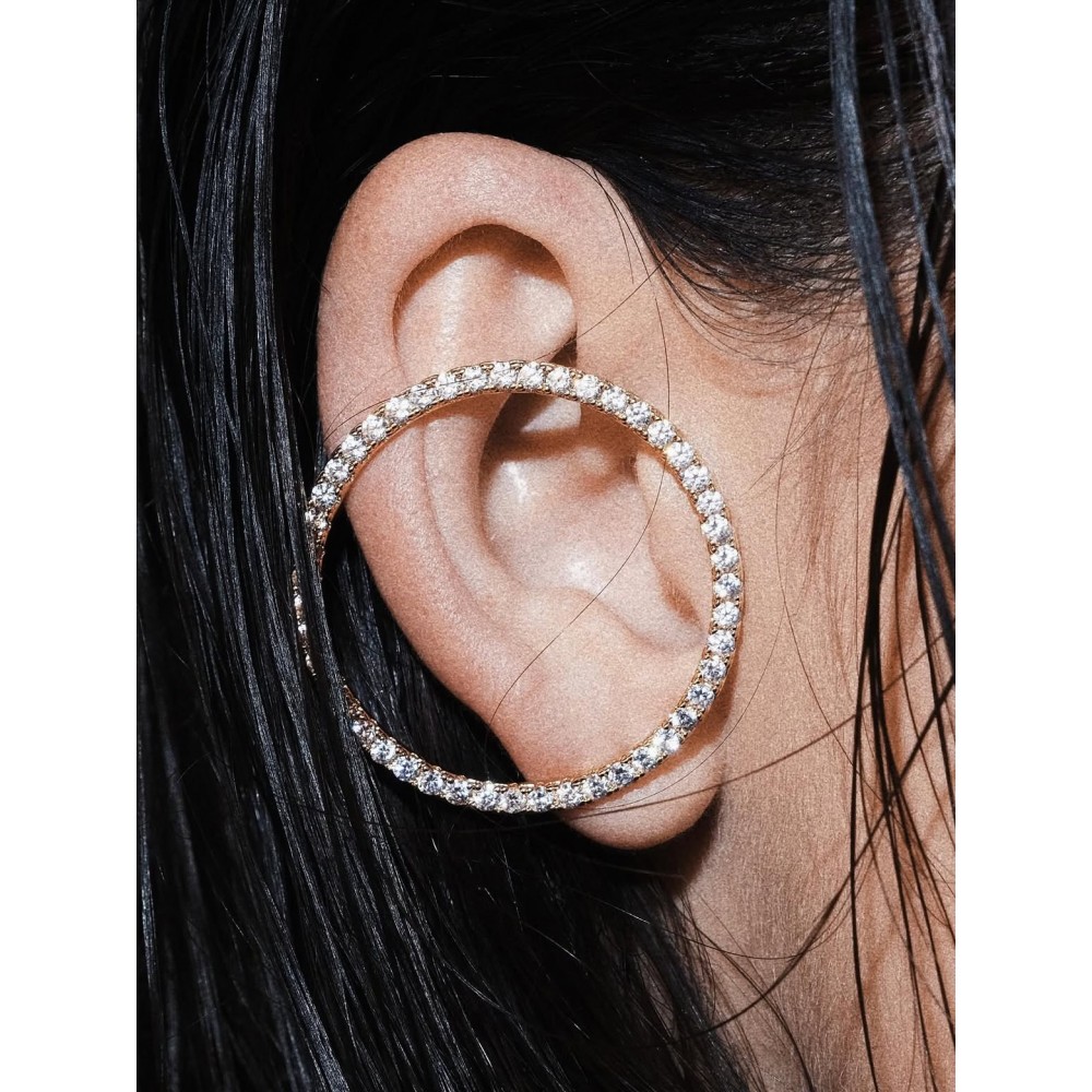 BILLION AVENUE KAY DIAMOND EARSTUD SILVER LEFT