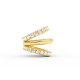 BILLION AVENUE MARY DIAMOND EARCUFF GOLD BILLION AVENUE MARY DIAMOND EARCUFF GOLD