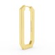 BILLION AVENUE OCTA LONG DIAMOND EARRING GOLD