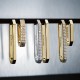 BILLION AVENUE OCTA LONG DIAMOND EARRING GOLD