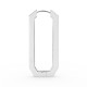 BILLION AVENUE OCTA LONG DIAMOND EARRING SILVER BILLION AVENUE OCTA LONG DIAMOND EARRING SILVER